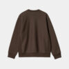 Carhartt American Script Sweat, tobacco - Image 2