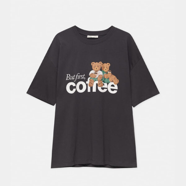 Bear graphic T-shirt